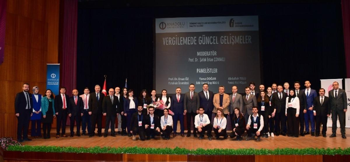 Anadolu &Uuml;niversitesinde &ldquo;Vergilemede G&uuml;ncel Gelişmeler&rdquo; konuşuldu