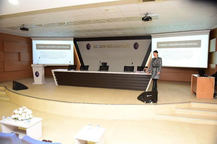 Belediye personeline eğitim semineri G3