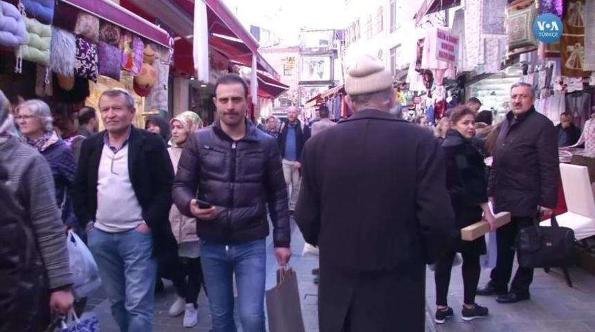 Corona Virüsü Tahtakale Esnafını da Etkiledi