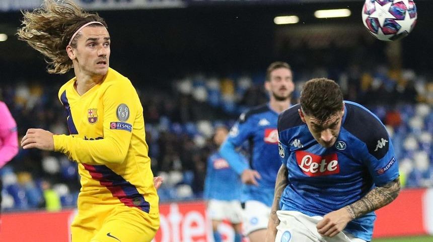 Napoli 1-1 Barcelona (Ma&ccedil; Sonucu) Napoli ve Barcelona yenişemedi