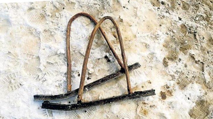 Demir ve tahtadan yaptıkları kayaklarla kaydılar G2