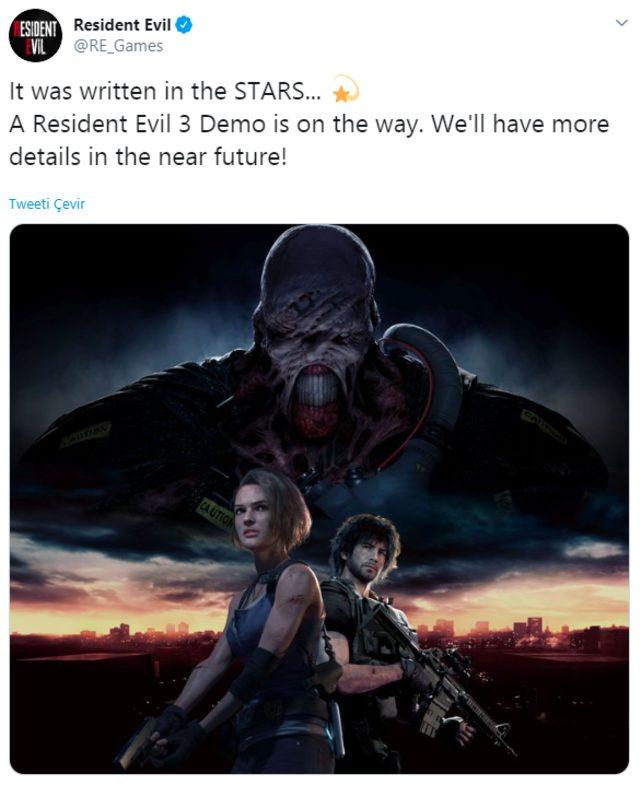 Resident Evil 3 Twitter