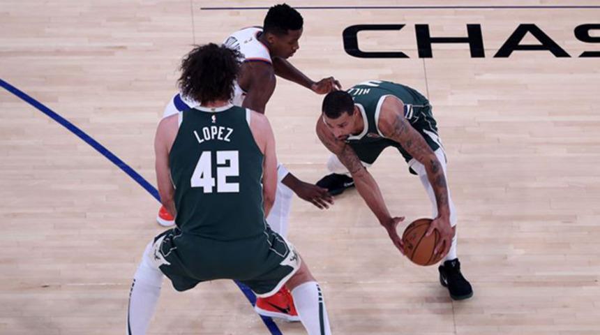 NBA'de Doğu Konferansı'nın zirvesindeki ma&ccedil;ı Bucks kazandı
