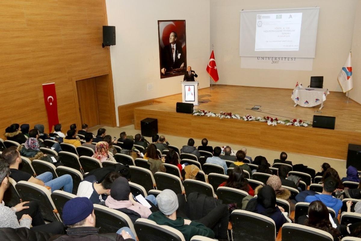 Aİ&Ccedil;&Uuml;&rsquo;de &ldquo;Y&Ouml;KDİL ve YDS Kolay Soru &Ccedil;&ouml;z&uuml;m Teknikleri Semineri&rdquo; d&uuml;zenlendi