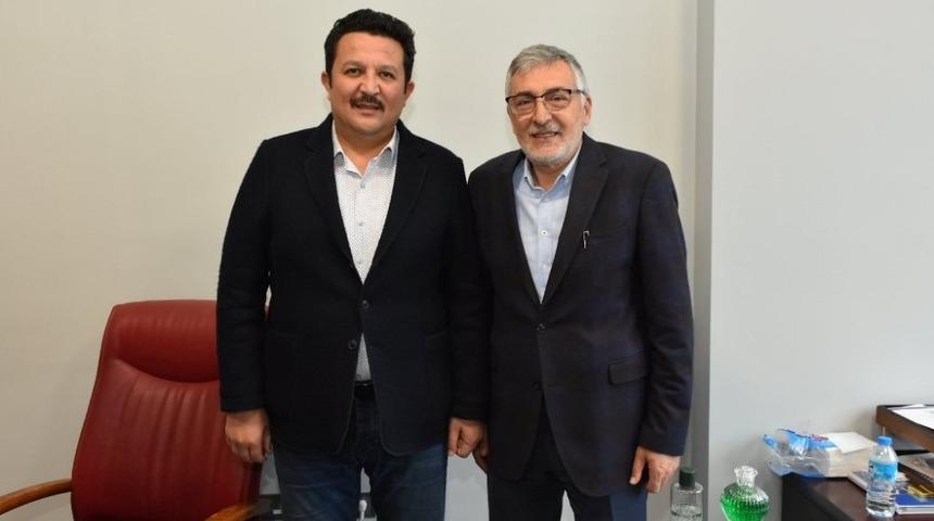 Başkan Bozkurt&rsquo;tan Uysal&rsquo;a hayırlı olsun ziyareti