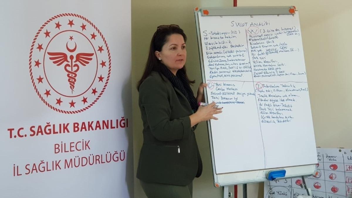 Yalın Hastane Sistemi ve Uygulamaları eğitimi verildi