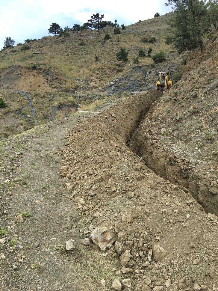 Gölköy’de yürütülen içmesuyu terfi binası ve enerji nakil hattı çalışması tamamlandı G2