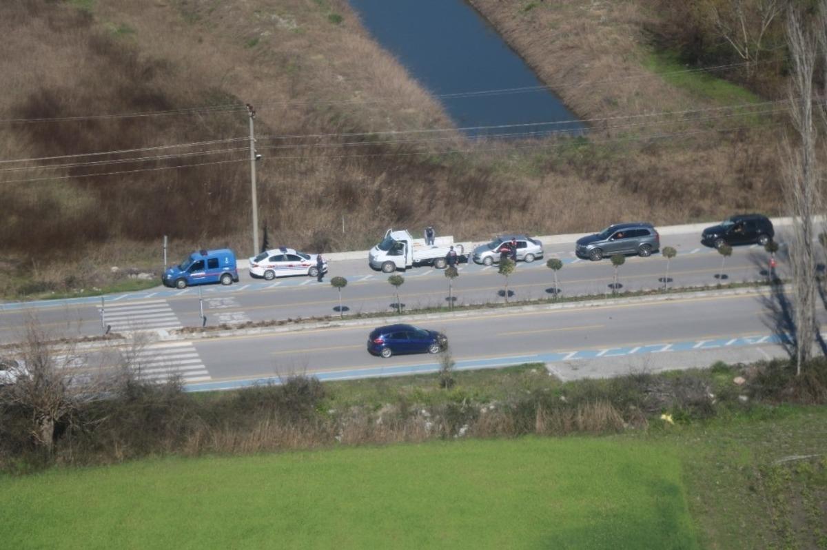 Ortaca&rsquo;da havadan trafik denetimi yapıldı