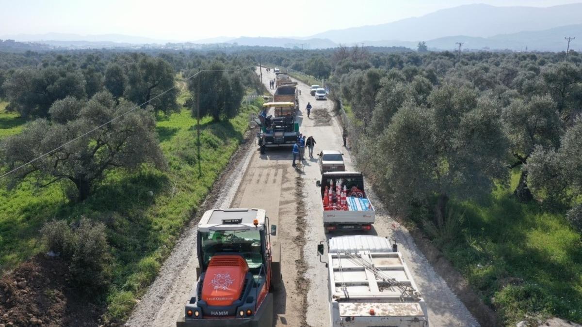 Aydın B&uuml;y&uuml;kşehir Belediyesi Germencik&rsquo;in yollarını yeniliyor