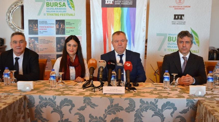 Balkan tiyatroları Bursa&rsquo;ya konuk olacak