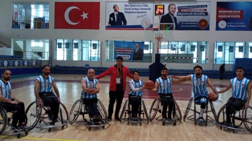 S&uuml;mb&uuml;l Engelliler Basketbol Takımı Play-Off&rsquo;ta