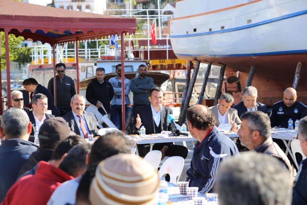 Kaş&rsquo;ta turizm toplantısı yapıldı