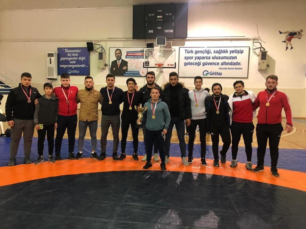 &Ccedil;an Belediyesi G&uuml;reş Kul&uuml;b&uuml;, T&uuml;rkiye finaline gitmeye hak kazandı
