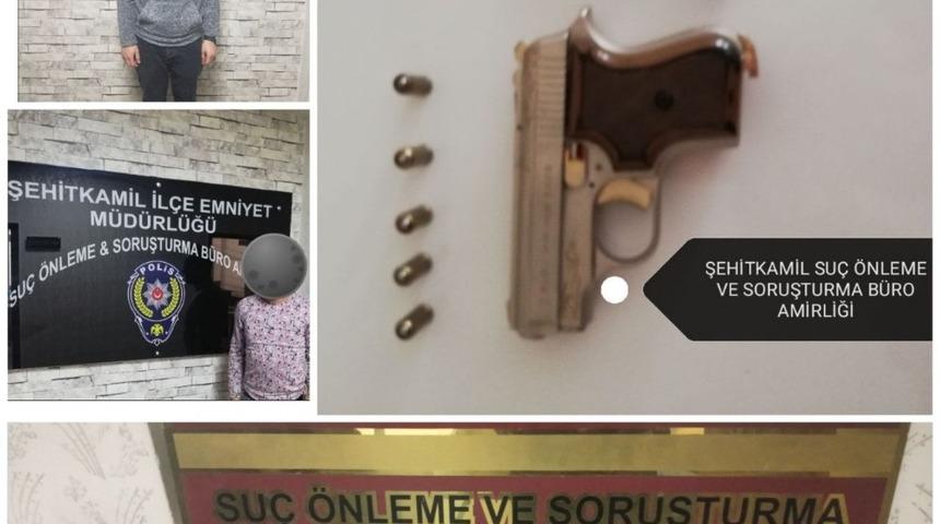 Havaya ateş a&ccedil;an magandalar yakalandı