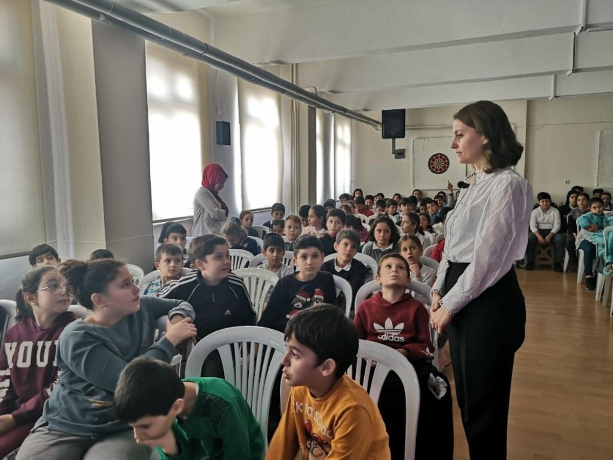 &Ouml;ğrencilere &lsquo;sıfır atık&rsquo; eğitimi