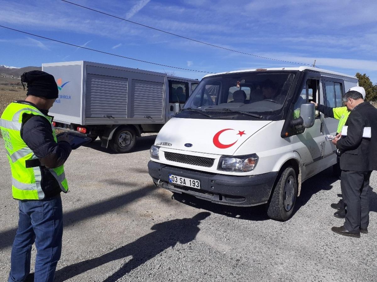 Şuhut&rsquo;ta egzoz denetimi yapıldı