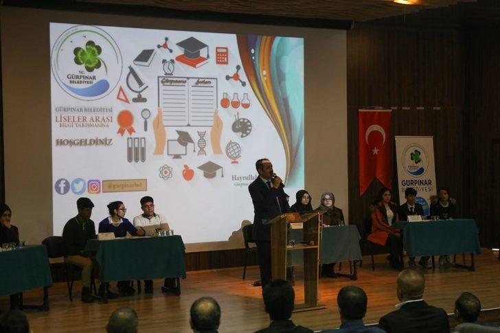 Gürpınar belediyesinden liseler arası bilgi yarışması G2