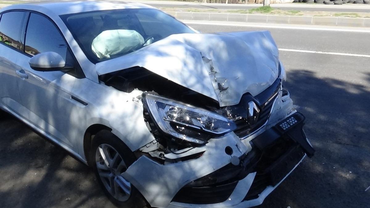 Diyarbakır&rsquo;da trafik kazası: 3 yaralı