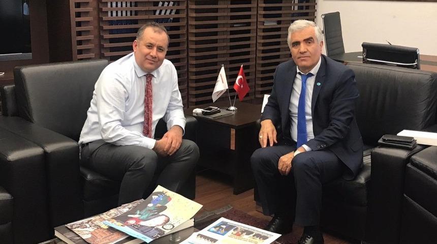 DATÜB’den İstanbul İl Göç İdaresi Müdürü Batu’ya ziyaret