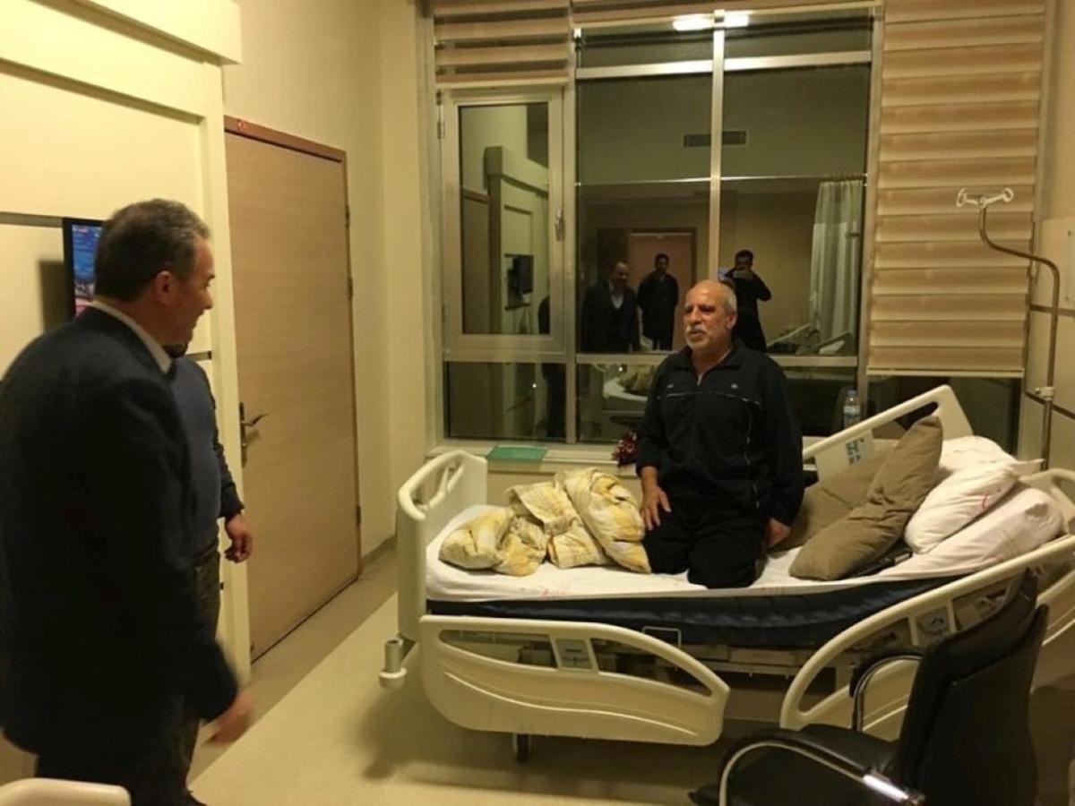 Başkan Kılın&ccedil;&rsquo;tan hastaları ziyaret etti