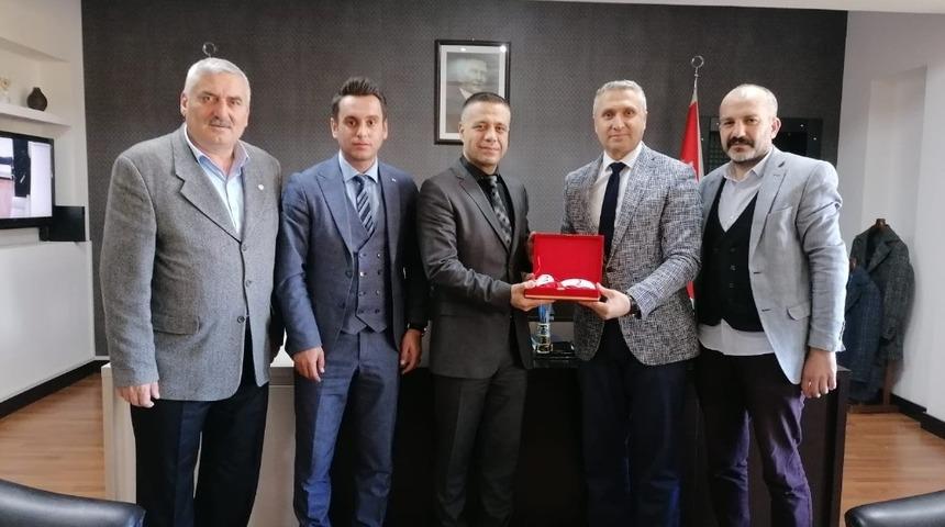 Ciğer, emniyet m&uuml;d&uuml;r&uuml; &Ccedil;elik&rsquo;e başarılar diledi