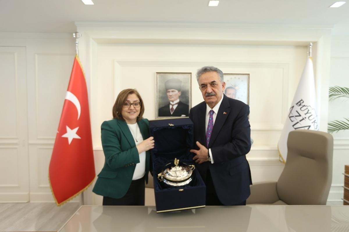 Yazıcı, Başkan Şahin&rsquo;i ziyaret etti