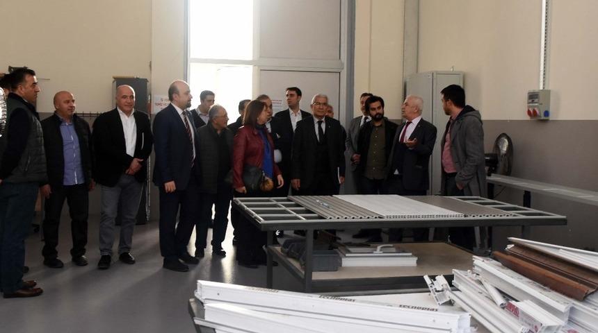 Gaziantep İT&Uuml; mezunları derneği&rsquo;nden GSO-MEM&rsquo;e ziyaret