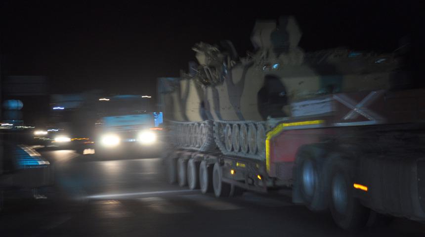 İdlib'e gidiyorlar! Suriye'ye yoğun askeri sevkiyat