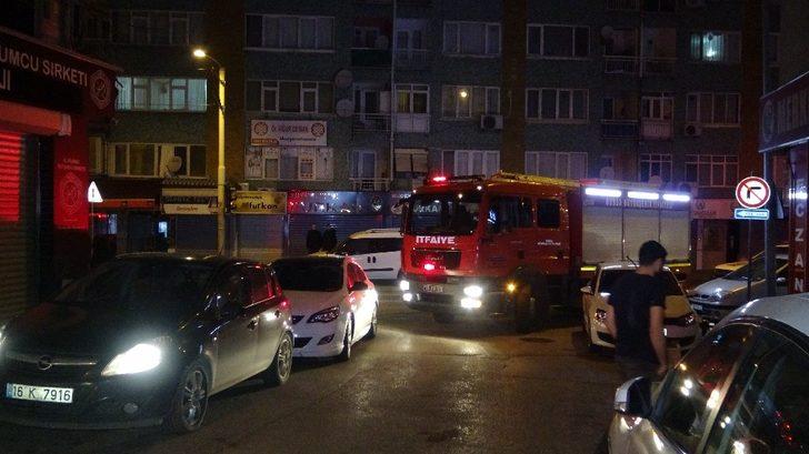 Bursa'da 5 katlı binada korkutan yangın G4
