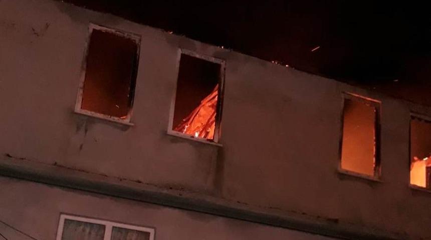 Yakakent&rsquo;te yangın