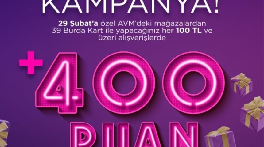 39 Burda AVM’den 4 yılda bir görülen kampanya