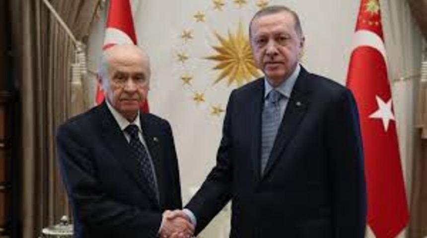 Cumhurbaşkanı Erdoğan MHP lideri Devlet Bahçeli ile görüşecek