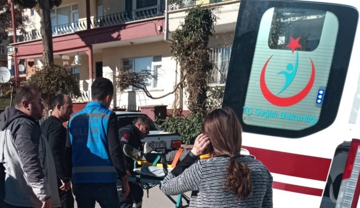 Bilecik&rsquo;te kamyonetin bisiklete &ccedil;arpması sonucu 1 kişi yaralandı