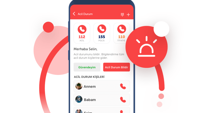 Acil Durum Butonu’nu 1 milyon kişi indirdi