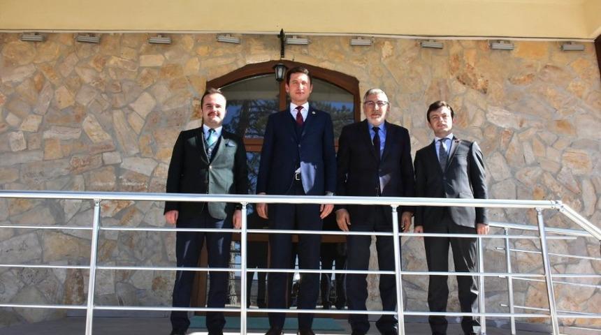 Kaymakamlardan Başkan Bozkurt&rsquo;a ziyaret