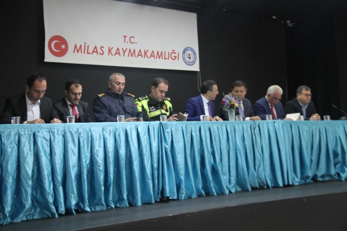 Milas&rsquo;ta protokol muhtarlarla bir araya geldi