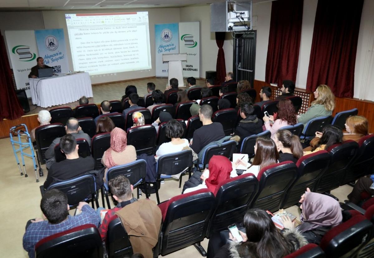 İl Halk K&uuml;t&uuml;phanesi&rsquo;nde Osmanlı&rsquo;da Şiirin Yeri ve &Ouml;nemi Konuşuldu