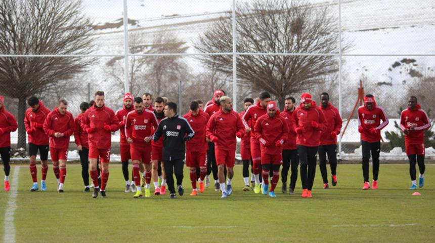 Sivasspor’da neşeli antrenman