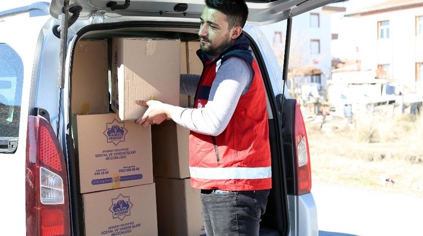 Aksaray Belediyesinden Çölyak hastalarına gıda yardımı