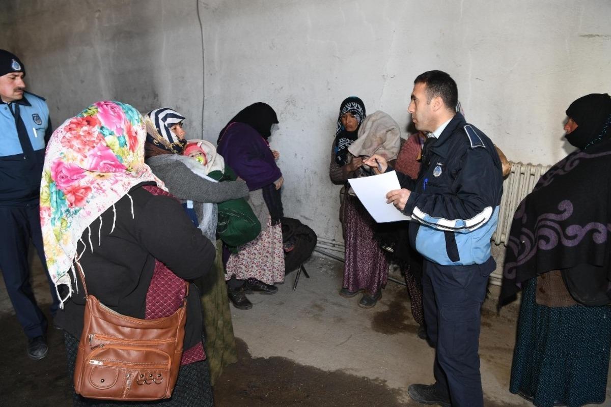 Muş belediyesinden dilenci operasyonu