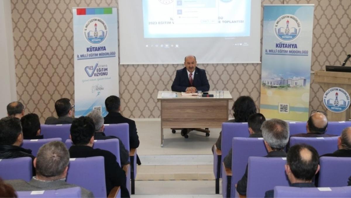K&uuml;tahya&rsquo;da 2023 Eğitim Vizyonu değerlendirme toplantısı