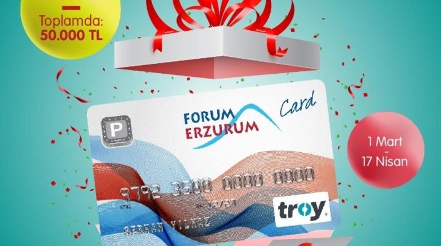 Forum Erzurum&rsquo;da alışveriş kazandırıyor