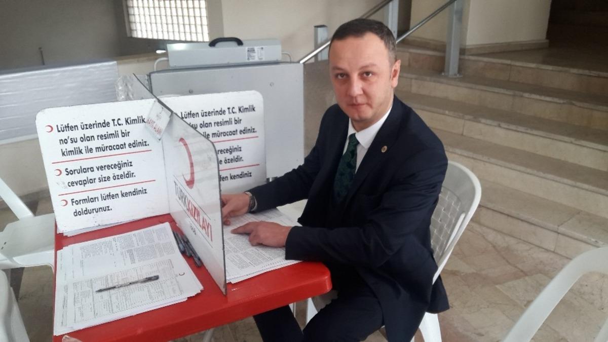 Belediye Başkanı 27&rsquo;inci kanını verdi