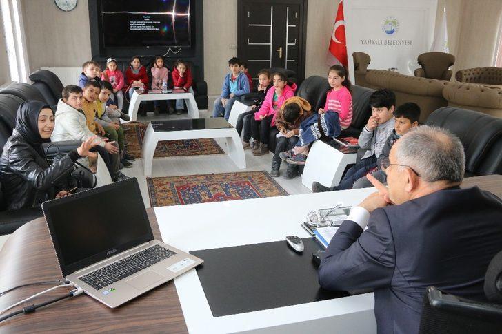 Başkan Öztürk çocuklara belediyeciliği anlattı G2