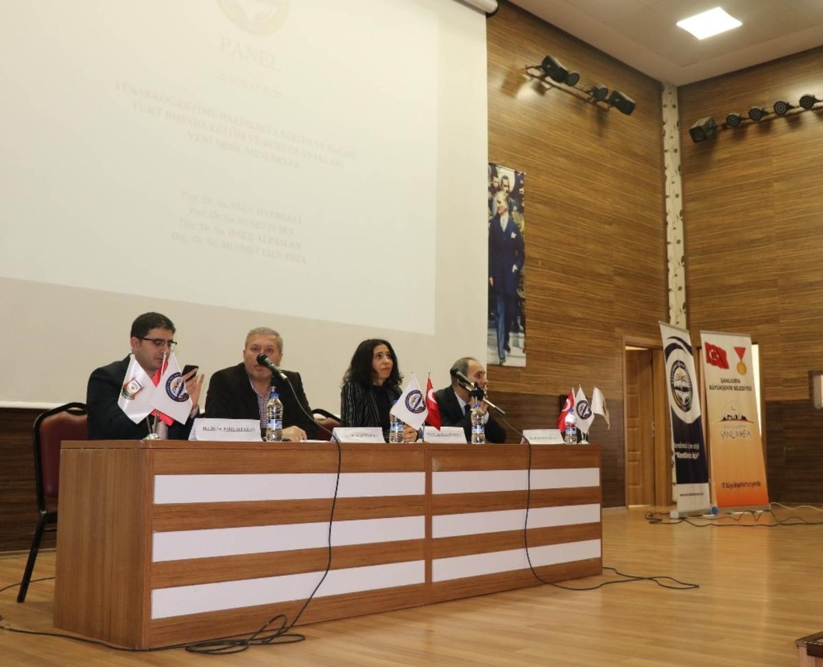 Şanlıurfa&rsquo;da eğitim paneli d&uuml;zenlendi
