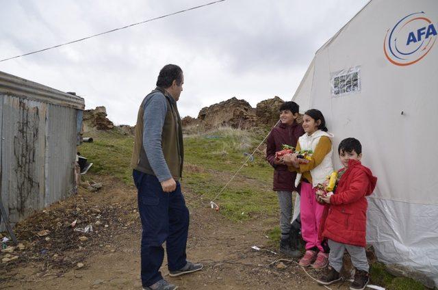 Deprem bölgesi için kuvvetli yağış uyarısı