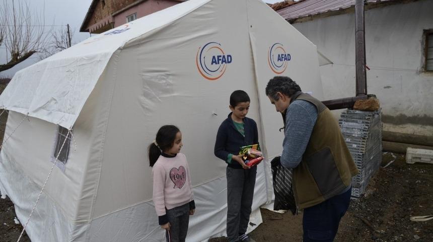 Deprem b&ouml;lgesi i&ccedil;in kuvvetli yağış uyarısı