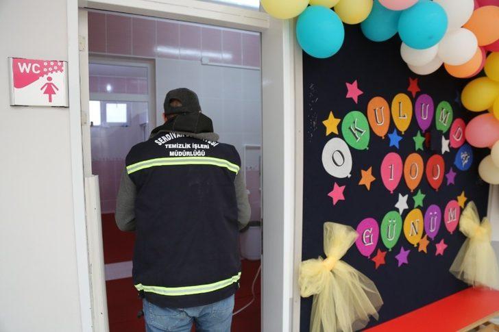 Serdivan Belediyesi’nden okullara Koronavirüs önlemi G4