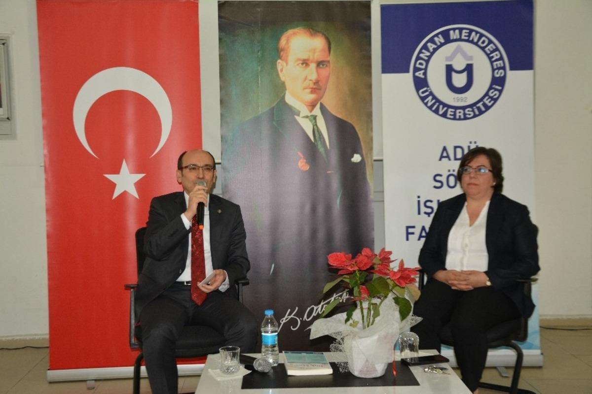 S&ouml;ke&rsquo;de kariyer g&uuml;nlerinin konuğu Kaymakam Kurtbeyoğlu oldu