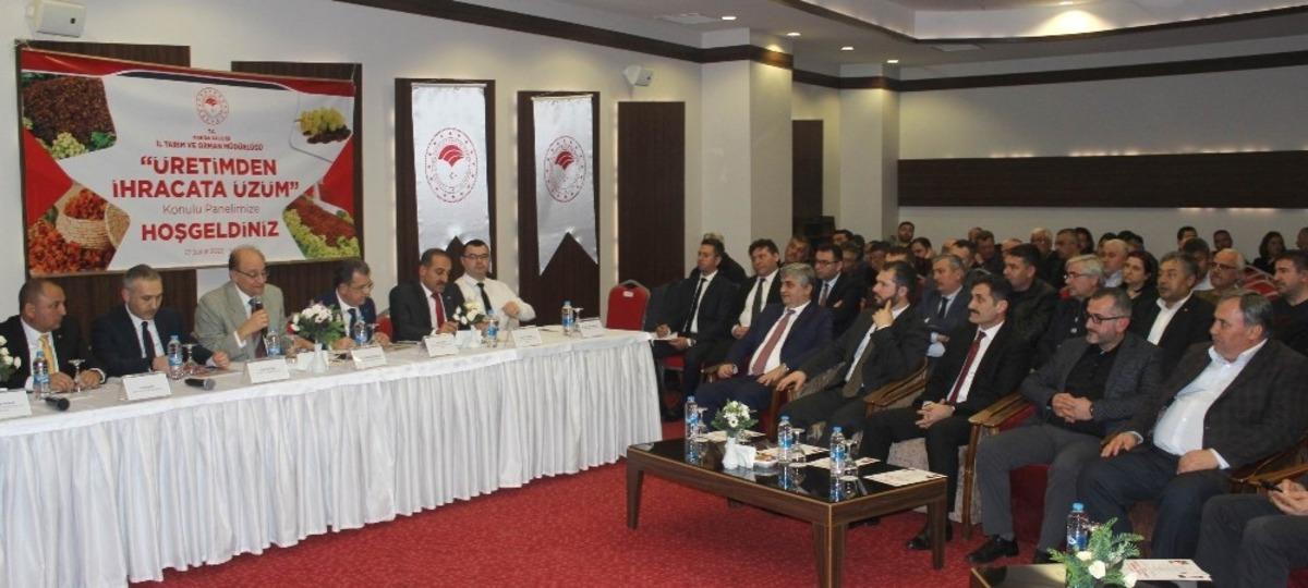 Manisa&rsquo;da &rsquo;&Uuml;retimden ihracata &uuml;z&uuml;m&rsquo; konuşuldu